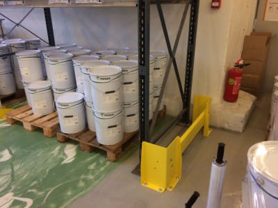 Utvikling av et lagerhyllesystem i et Teknos-lager 6